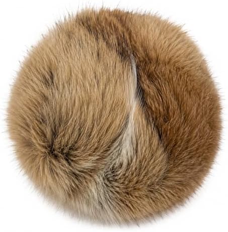 Rabbit Fur Ball Cat Toy, 10cm Natural Rabbit Fur Catnip Silvervine Gall Fruit Toy, Soft Scented Interactive Cat Ball for Indoor Cats & Kittens, Batting Chasing Rolling Play by Unknown