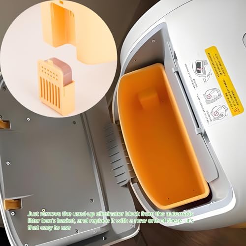 Pet Odor Eliminator for Meowant Self Cleaning Cat Litter Box, Cat Toilet Odor Control Deodorant Gel,Suitable for MW-SC01/MW-SC02/MW-SC03/ MW-SC09 Litter Box(12 Pack, Mild Scent) - Image 3