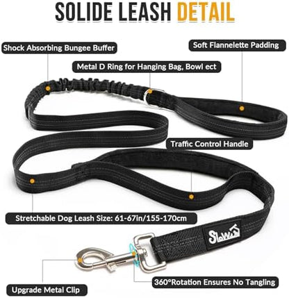 SlowTon No Pull Dog Harness and Leash Set - Heavy Duty, Soft Padded - Image 4