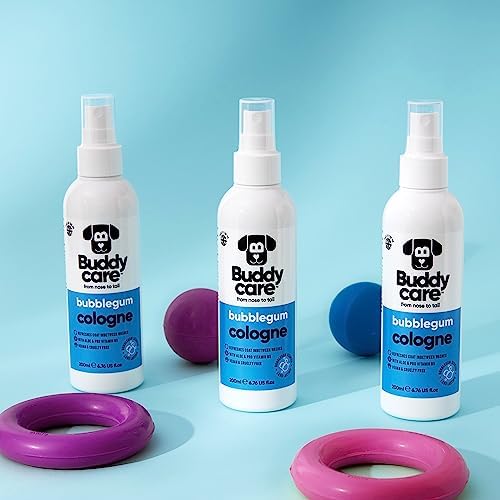 Buddycare Dog Cologne - Bubblegum - 200ml - Sweet and Playful Scented Dog Cologne - Refreshes Between Dog Washes - Image 4