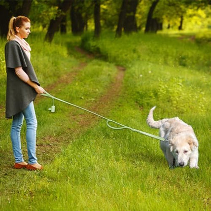 Wisedog Two Handles Dog Leash, Sage Green, S|0.8" x 4.2 ft-5 ft - Image 5