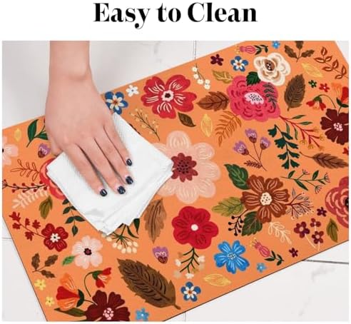 Dog Food Mats for Floors, Absorbent Dog Bowl Mat for Food and Water Dispenser Mat, Quick Dry Cat Food Mat Pet Supplies - Image 7