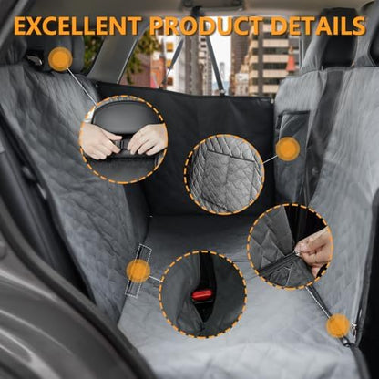 Oxford Waterproof Scratchproof Dog Car Seat Cover for Honda CR-V 2017-2022 - Image 3