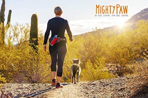 Mighty Paw Dog Leash - Anti Biting Pets Leashes - Chew Proof Metal Cable - Ideal for Large Dogs and Teething Puppies - Braided Cord with Padded Handle - Six Foot - Green - Image 6