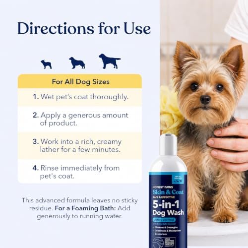 Dog Shampoo and Conditioner, Odor Control, Itchy Skin, Sensitive Skin - Image 5