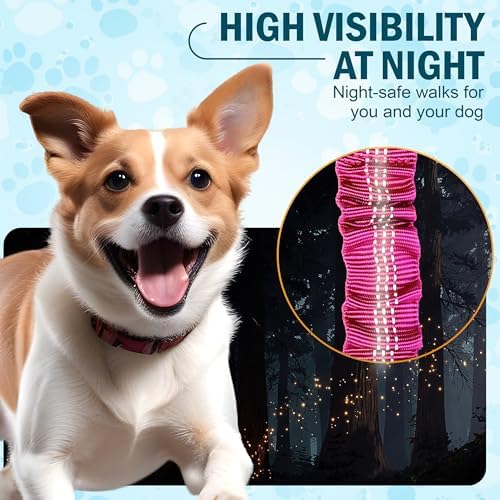Hands Free Dog Leash with Waist Belt and Bungee for Walking - Image 6