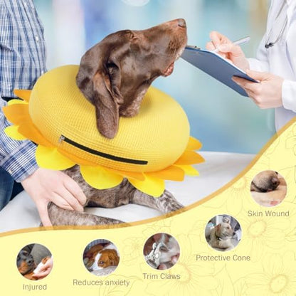 SCENEREAL Inflatable Dog Cone Collar Alternative After Surgery - Image 4