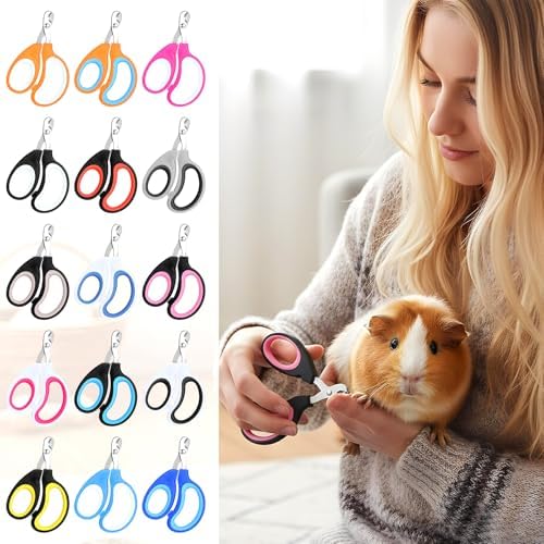MAQUITA 30 Pcs Cat Nail Clipper Pet Claw Trimmers for Kitten Puppy Pet Nail Cutter Claw Care for Cattery Cat Breeders Groomers and Veterinary clinics (15 Colors) - Image 5