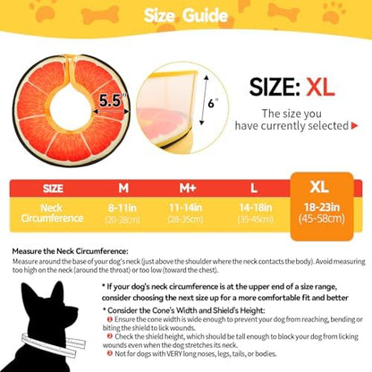 Upgraded Inflatable Dog Cone Collar to Stop Licking, Soft Dog Donut Collar - Image 3