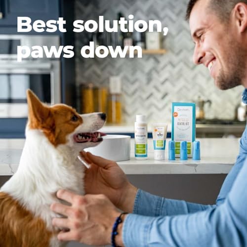 Oxyfresh Premium Pet Dental Kit for Dogs & Cats – Easiest Breath Freshener & Teeth Cleaning Solution for Fresh Breath, Clean Teeth, Plaque & Tartar Control – 4oz Toothpaste + 16oz Water Additive - Image 5