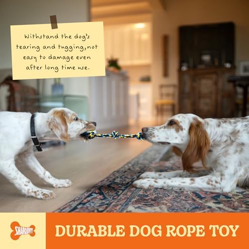 Puppy Teething Toys for Small Dogs, 5 Pack Cotton Puppy Dog Rope Toy - Image 5