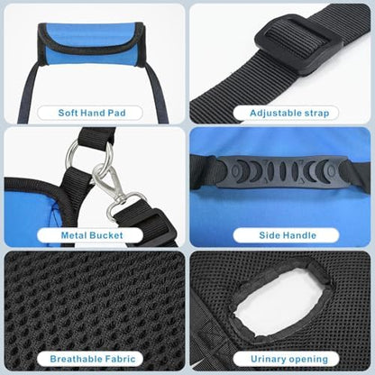 Idepet Rehab Dog Lift Harness,Dog Sling Carrier,Back Legs Support - Image 4