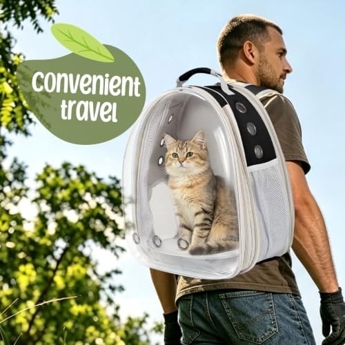 Dual Expandable Large Cat Backpack Carrier - Image 6