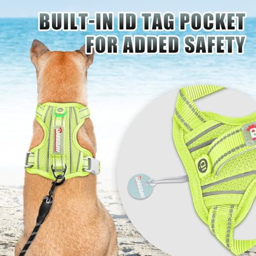 BARKBAY Dog Harness for Small Sized Dog No Pull Dog Vest ID Tag Pocket - Image 2