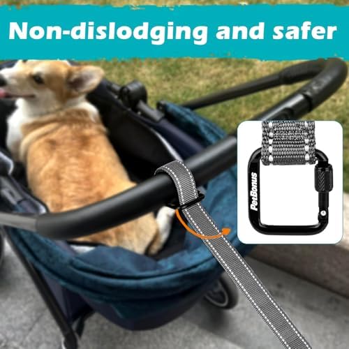 PetBonus Dog Leash Wrist Strap with Lockable Clip for Dog Retractable Leash - Image 2