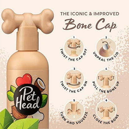 Pet Head Sensitive Soul Dog Shampoo | Coconut Scent | 16fl oz. - Image 4