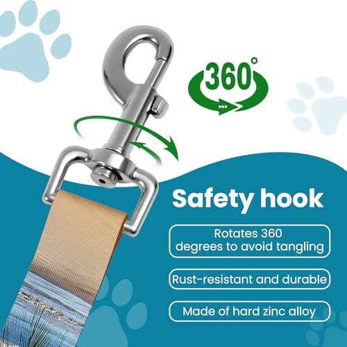 Adjustable pet cat and Dog car seat Belt，SUV, and The Lanyard is Flexible and Adjustable from 20 to 33 inches(Sandy Shore) - Image 3