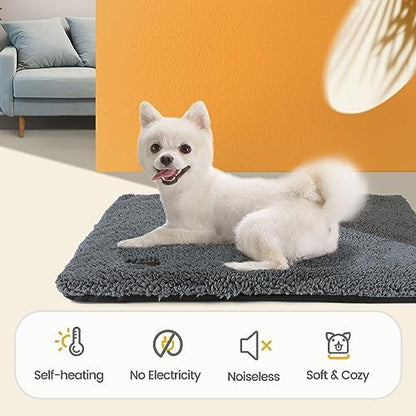 Mora Pets Self Warming Cat Bed Self Heating Cat Dog Mat Pet Pad Extra Warm - Image 4