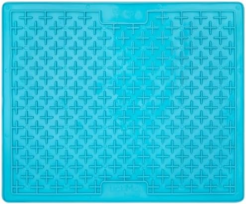 LickiMat X Large Breed Buddy Dog Lick Mat, Dog Calmer, Slow Feeder, Anxiety Reliever Alternative to Puzzle Toys, Slow Feeding Bowls. Use Peanut Butter, Wet, Raw, Mixed Food, Healthy Treats - Turquoise - Image 3