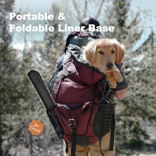 HQ4US 4LEGS Small Portable Dog Pee Pads Holder for Travel, Puppy Pad Holder Foldable Liner Base 23''x15'' Training Pad Holder with Fixing Clips, Dog Litter Box Waterproof, Easy Clean,Indoor Dog Potty - Image 4