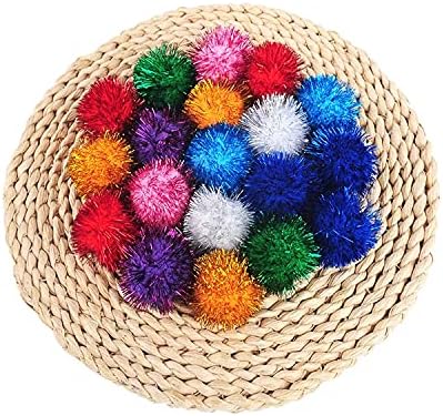 1.8Inch Assorted Color Flash Balls Cats Toy Balls for Cats Play 100 Pcs - Image 6