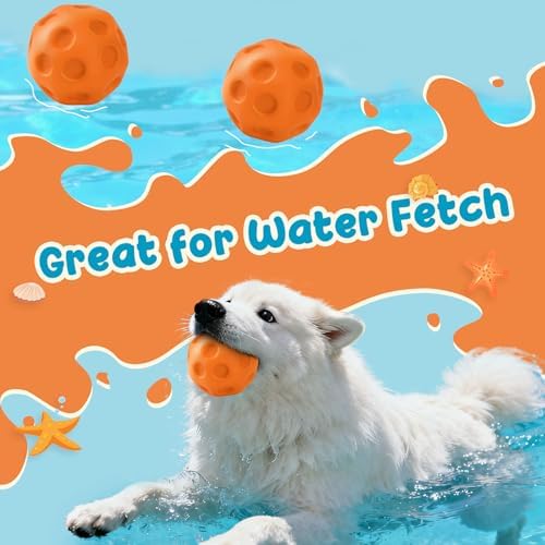 KIPRITII 3-Pack Dog Balls, High-Bounce Fetch Balls for Dogs - Image 4
