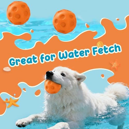 KIPRITII 3-Pack Dog Balls, High-Bounce Fetch Balls for Dogs - Image 4