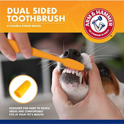 Arm & Hammer Dog Dental Care Fresh Breath Kit, Mint Flavor, 3-Pieces - Image 3