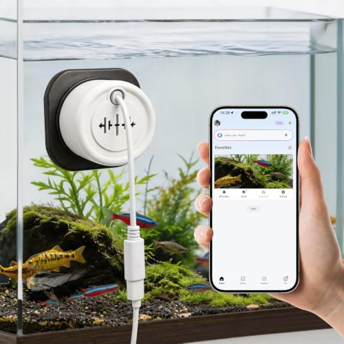 3MP 2K AI Aquarium & Terrarium & Fish Tank Camera with 24/7 Recording by Unknown