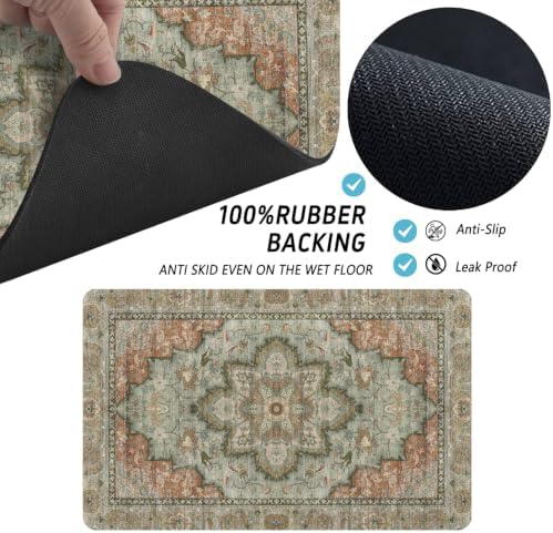 Dog Food Mat for Floors, Absorbent Pet Cat Food Bowl Mat, 16x24 in - Image 7