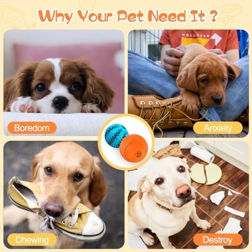 HIPPIH Dog Puzzle Toy 2 Pack, Interactive Dog Toys for Treat Dispensing - Image 3