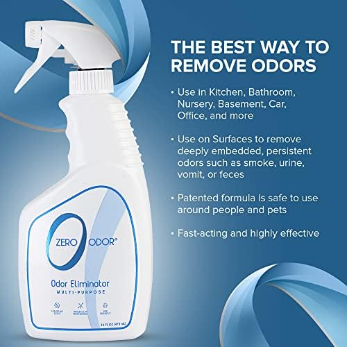 Zero Odor Multi-Purpose Odor Eliminator, Fabric & Room Deodorizer, 16 oz - Image 4