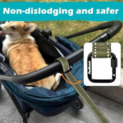 PetBonus Dog Leash Wrist Strap with Lockable Clip for Dog Retractable Leash - Image 2