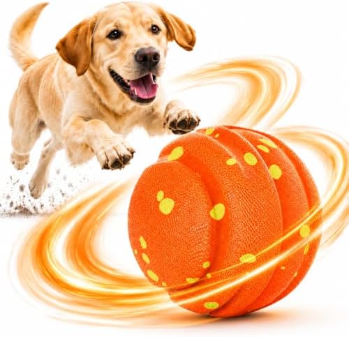 Interactive Dog Ball Toy, Auto Moving, 3 Modes, Waterproof USB Rechargeable by Unknown