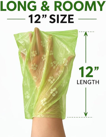 360 Count Dog Poop Bags – Eco Friendly Biodegradable Pet Waste Bags, Leak Proof - Sea Breeze