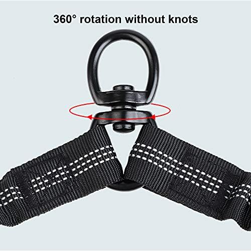 BAOBOTE Pet Double Dog Leash, Shock Absorbing Reflective Bungee Lead - Image 4