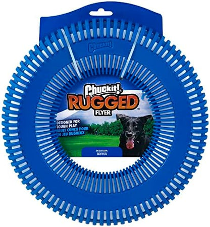 Chuckit! Rugged Flyer Dog Toy, Medium, Assorted Colors by Chuckit