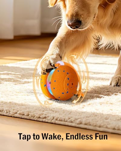 osou Interactive Dog Toy, Automatic Moving Dog Ball Toy with 2 Speed Modes - Image 5