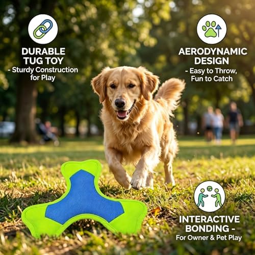 Water Floating Flyer, Dog Fetch Toy, Durable Training Flying Toys - Image 3