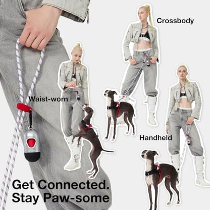 VETRESKA Crossbody Hands Free Dog Leash, 5FT Adjustable Leash (Circuit) - Image 5