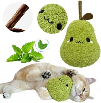 Durable and lnteractive Cat Teething Stick Toys: Chewing Stick, Grinding Teeth Rod, and chewable Cat Doll for Your Pet's Entertainment (Green) by Petelligent