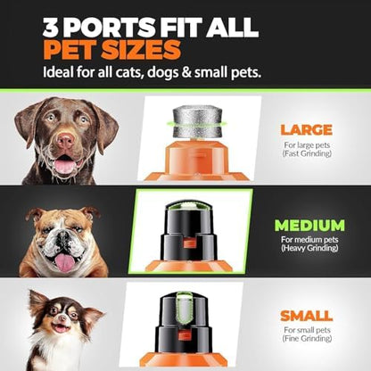 Whisper Quiet Dog Nail Grinder Safe & Stress-Free for Sensitive Dogs Cats - Image 6