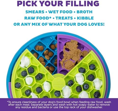 Outward Hound Nina Ottosson Lickin’ Layers 3-in-1 Dog Toy Treat Puzzle, 10" - Image 6