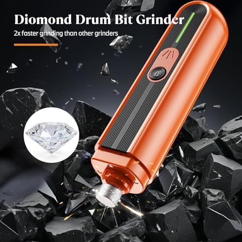 YABIFE 4-Lights Dog Nail Grinder, Easy Quick Locate Dog Nail Trimmers, for Puppy Paw Toenails or Pets from Small, Medium to Large, with Travel Lock, Whisper Quiet, Heavy Duty 3 Speeds - Image 5