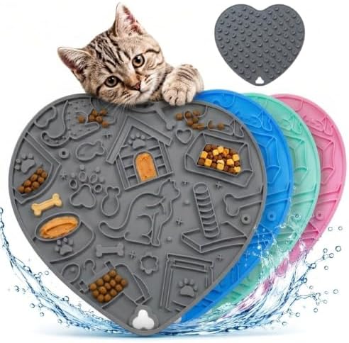 Interactive Cat Puzzle Feeder & Dog Enrichment Toy, Slow Feeder for Indoor Cats, Kittens, Puppies & Small Dogs, Treat Dispensing Food Puzzle to Encourage Foraging, Mental Stimulation & Reduce Boredom by Unknown