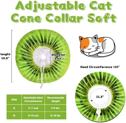 Soft Cat Cone, Medium Waterproof Cat Recovery Collar - Image 6