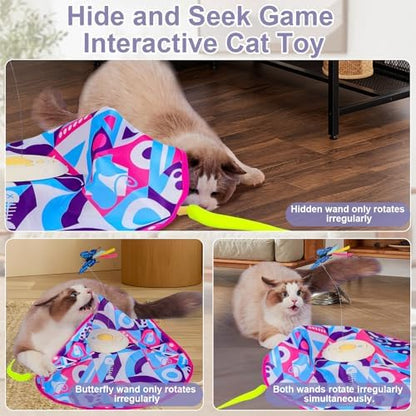 Interactive Cat Toys for Indoor Cats, Kitten Toys for Indoor Kittens,Pink - Image 2
