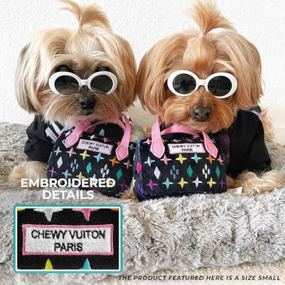 Haute Diggity Dog Chewy Vuiton Handbag Plush Dog Toy, Designer Parody Toy - Image 5