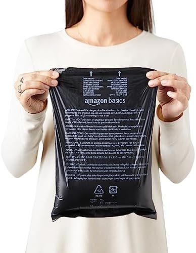 Amazon Basics Dog Poop Leak Proof Bags with Dispenser and Leash Clip, Unscented, 13" x 9", 900 Count (60 Rolls) - Image 3