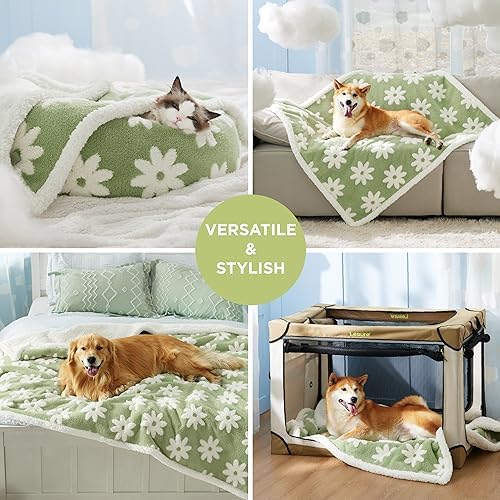 LE SURE Waterproof Blanket for Bed Cute Cozy 3D Jacquard, Twin（60x80） - Image 4